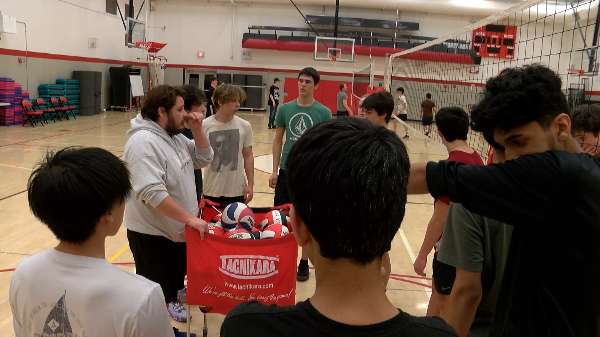 Chico Boys Volleyball Practice